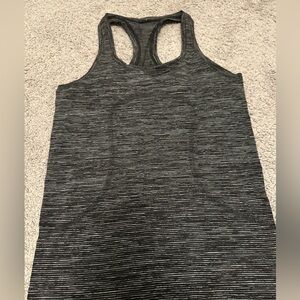 Lululemon swiftly tank black/gray